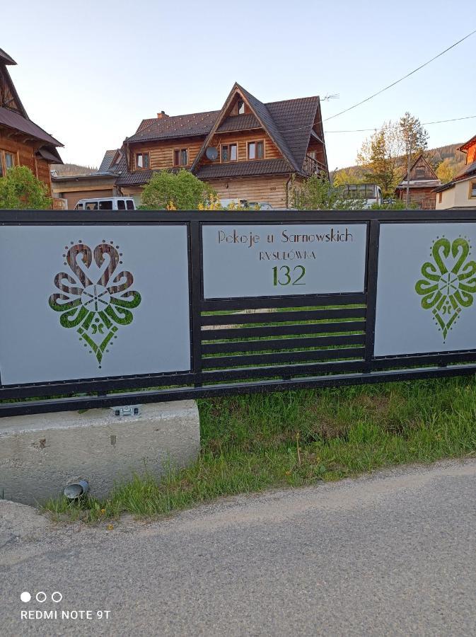 Ferienwohnung Pokoje U Sarnowskich Kościelisko Exterior foto